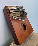 Дерев'яна калімба на 17 клавіш RESTEQ, резонаторна калімба. музичний інструмент, фото 3