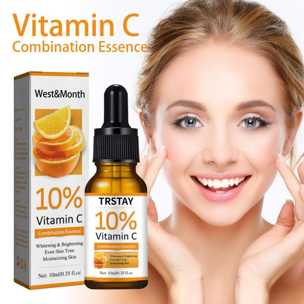 Сироватка для обличчя з вітаміном C, що відбілює 10мл. West&Month Vitamin C. Сироватка для освітлення та омолодження шкіри
