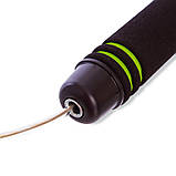 Скакалка швидкісна з обтяжувачами в ручках та підшипниками CIMA CM-J583 3 м, фото 3