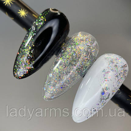 SG 020 SHINE GEL Lady Arms гель для дизайну блискітки 5 гр, фото 1