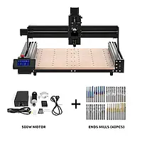 Фрезерный станок с ЧПУ TTC 450 TwoTrees CNC+ Комплект шпинделя 500 Вт+ Фрезы 40шт