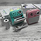 Дитячий фотоапарат моментального друку  Print Camera Q5, 3 рулони паперу, фото 5