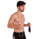 Скакалка швидкісна з обтяжувачами в ручках та підшипниками CIMA CM-J600 3 м, фото 7