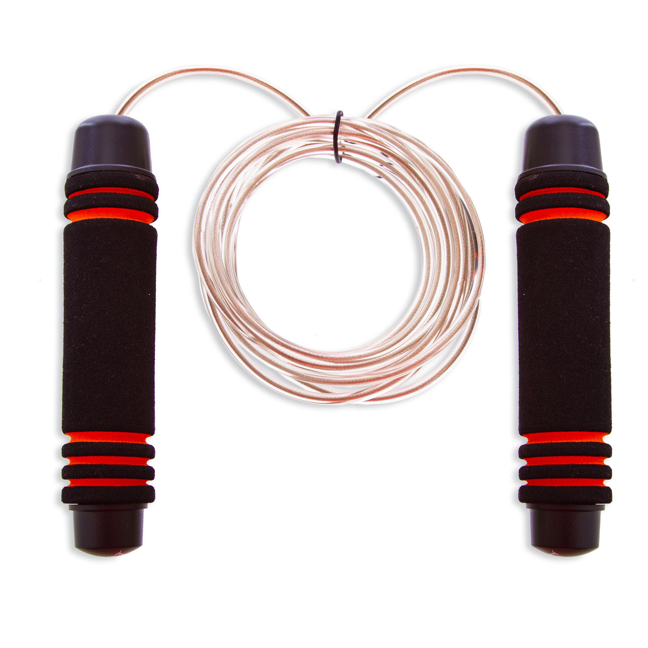 Скакалка швидкісна з обтяжувачами в ручках та підшипниками CIMA CM-J600 3 м, фото 1