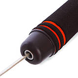 Скакалка швидкісна з обтяжувачами в ручках та підшипниками CIMA CM-J600 3 м, фото 3