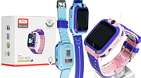 Детские смарт часы Smart Baby watch XO-H100 с камерой, умные детские часы на руку