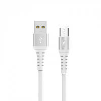 Кабель Sky Dolphin S05V TPE Frost Line USB - microUSB 1м White (USB-000552) UP, код: 8381914