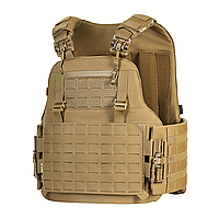 Бронежилет M-TAC STURM Coyote M - XL койот с системой быстрого сброса MOLLE + 6 подсумков