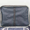 Дорожній кейс-сумка органайзер із кодовим замком 37х10,5х27 см Home Cleaning, Синя / Сумка для документів, фото 9