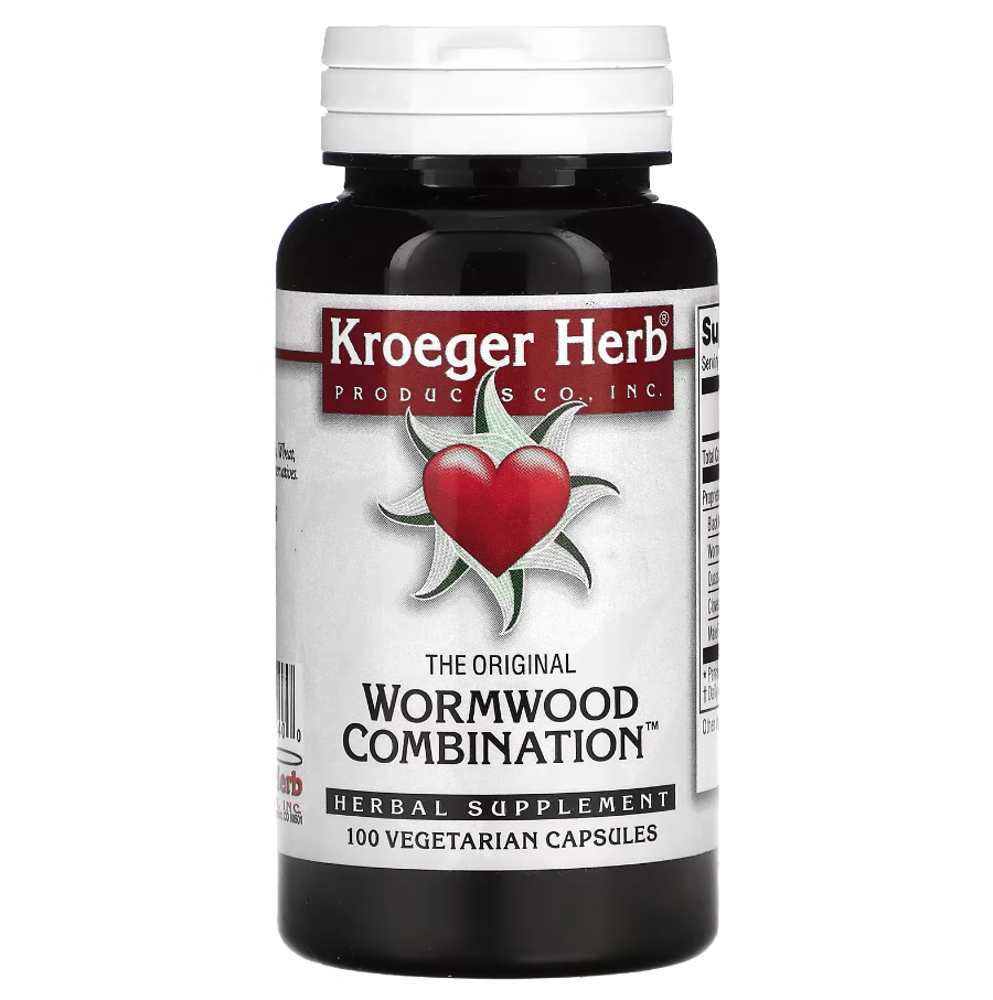 The Original Wormwood Combination Kroeger Herb Co 100 капсул