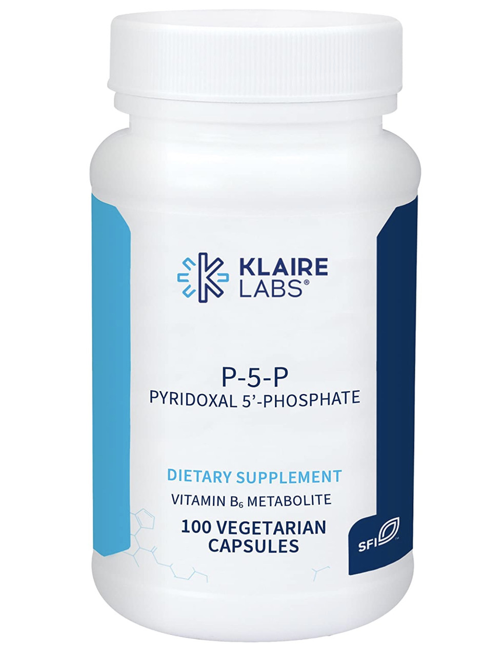 Klaire Labs Pyridoxal 5'-Phosphate 
/ Вітамін Б6 Піридоксаль-5-фосфат 100 капс