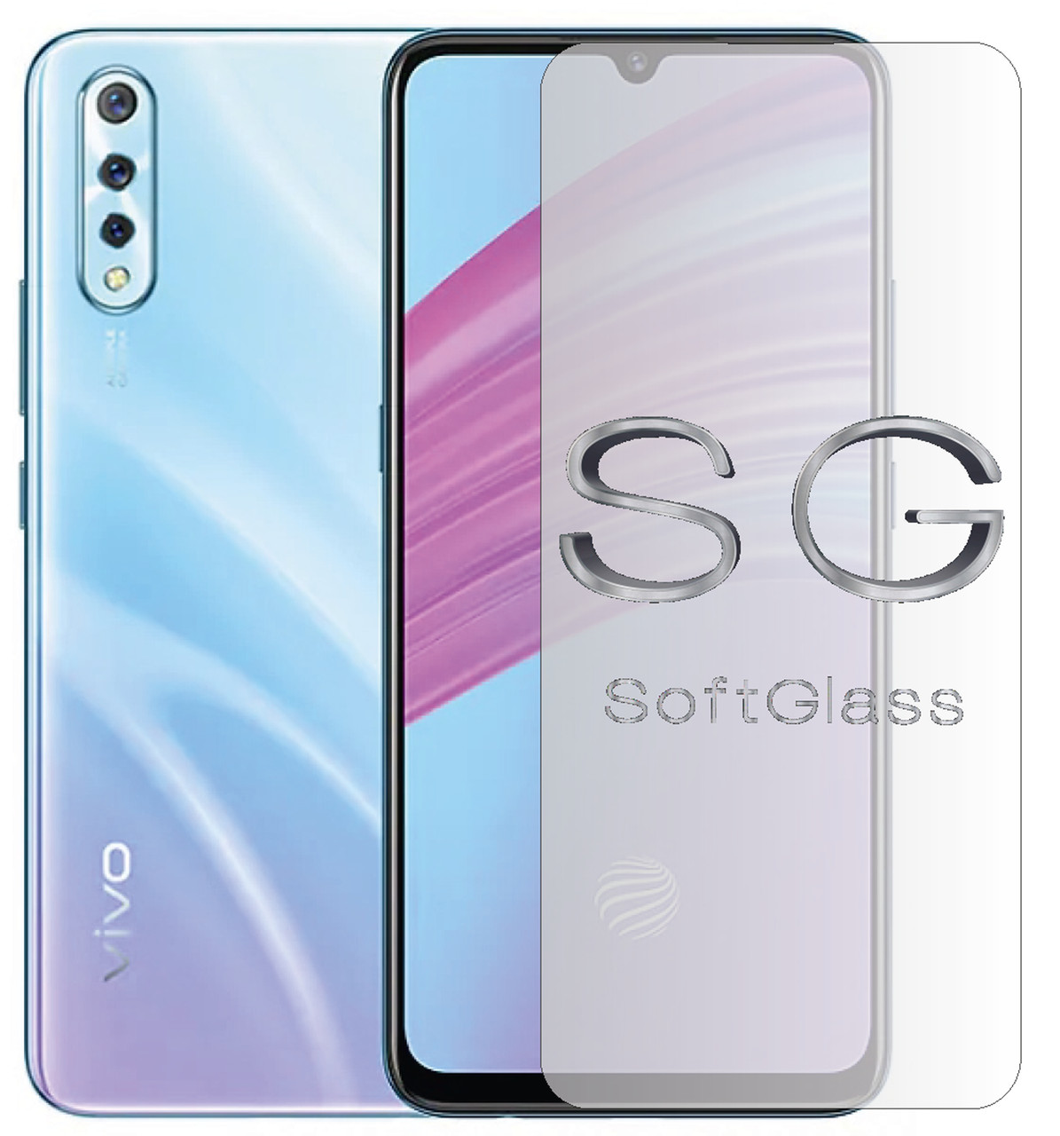 М'яке скло Vivo S1 на екран поліуретанове SoftGlass