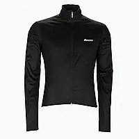 Urbanshop com ua Куртка велосипедна чоловіча Santini Nebula Windproof/Rain чорна 2W33275NEBULPURONE РОЗМІРИ