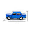 Модель автомобіля Lada ВАЗ Жигулі зі сплаву 1:32, іграшки, прикраси для автомобіля, фото 2