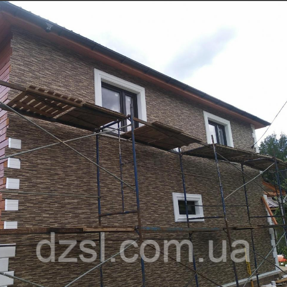 Будівельні риштування полегшені рамного типу 6 х 6 м діаметр труби 42 мм, фото 1