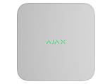 Відеореєстратор Ajax NVR мережевий на 16 каналів білий для системи охорони та безпеки, фото 2