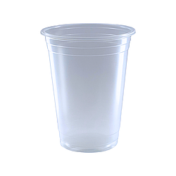 Стакан пластиковий під купольну кришку РР 95117 РР 400мл (50шт/уп)(1000шт/ящ)