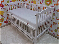 Детская кроватка для новорожденных «Радуга», без маятника