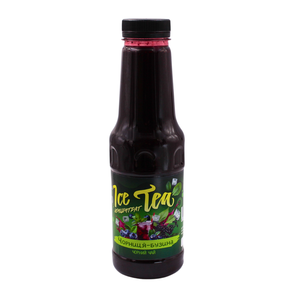 Пюре Ice Tea "Чорниця бузина" Bon Classic 600г, фото 1