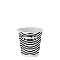 Стакан паперовий одношаровий Зебра 110мл (FC)(50шт/уп)(1500ящ)