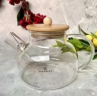 Чайник для заварки стеклянный 800 мл Edenberg Прозрачный EB 19027
