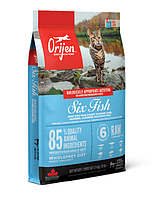 ORIJEN 6 FISH CAT&KITTEN Сухий корм для котів всіх порід і всіх стадій життя 5.4 кг