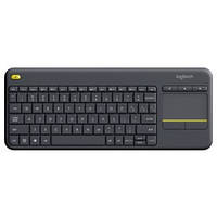 Клавіатура бездротова Logitech K400 Plus Black (920-007145)