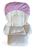Чохол DavLu на стільчик для годування Bambi M 3233 Бузковий (000027), фото 2