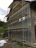Рамні посилені риштування комплектація 10 х 12 (м), діаметр труби 48 мм, фото 4