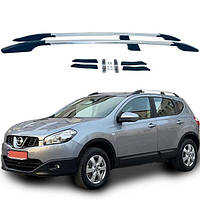 Рейлінги Nissan Qashqai+2 2006-2014 [ДБ] "хром" STF