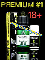 Набор солевой жидкости Alchemist Cactus Basil 30 ml 50 mg Алчемист кактус для электронок под систем