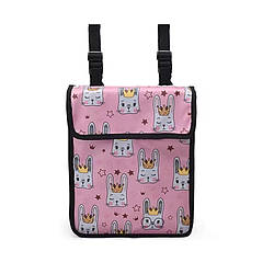 Сумка Durable Bicycle Bag, для самокату та велосипеда, рожевий (23235-rabbitPink)