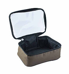 Сумка для аксесуарів із прозорим верхом World4Carp Transporent Bag L