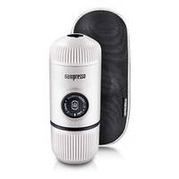 Портативне еспресо машина Wacaco Nanopresso Chill White + чохол Protective Case