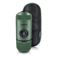 Портативне еспресо машина Wacaco Nanopresso Moss Green+ чохол Protective Case