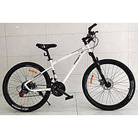 Спортивный горный велосипед 26 дюймов Profi MTB 2605-2 белый