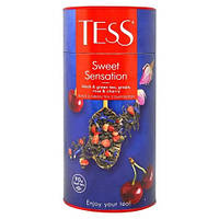 Чай черный и зеленый Tess Sweet Sensation в тубусе 90 г