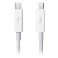 Дата кабель Apple Thunderbolt — Thunderbolt 0.5 м білий (MD862ZM/A)