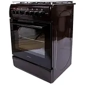 Плита кухонна Grunhelm AG6612BR-0 70 л 60x59x85 см Коричнева плита Газова плита з електричною духовкою