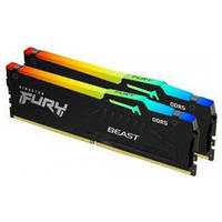 Модуль памяти DDR5 2x16GB/5200 Kingston Fury Beast RGB Black (KF552C36BBEAK2-32)