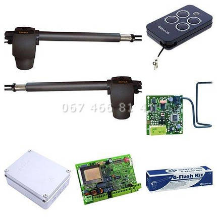 Genius G-Flash Mini Kit автоматика для розпашних воріт комплект, фото 1