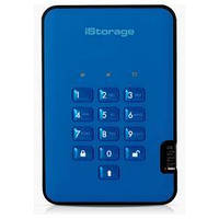 Жорсткий диск iStorage diskAshur 2 USB 3.1 1 TB Blue (IS-DA2-256-1000-BE)