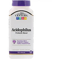 Пробиотик 21st Century Acidophilus Probiotic Blend 150 Caps CEN-22928 UP, код: 7517374