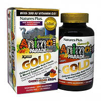 Витаминно-минеральный комплекс Nature's Plus Animal Parade Gold 120 Chewables Cherry, Orange, UP, код: 7518063