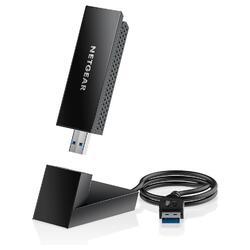 WiFi адаптер NETGEAR Nighthawk WiFi 6 or 6E USB 3.0 Adapter (A8000-100PAS) - фото 1 - id-p2169143558