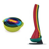 Кухонний набір Joseph Joseph Bowls Set + Tool Set Rainbow