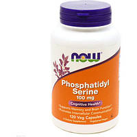 Комплекс для профилактики работы головного мозга NOW Foods Phosphatidyl Serine 100 mg 120 Veg UP, код: 7518525
