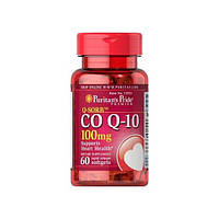 Коэнзим Puritan's Pride Q-Sorb Co Q-10 100 mg 60 Softgels UP, код: 7518902