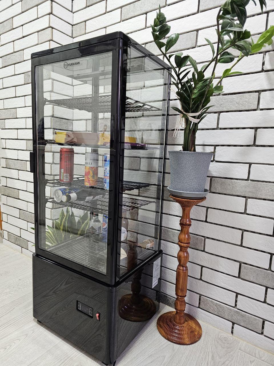 Холодильна вітрина HURAKAN HKN-UPD98B black