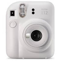 Фотокамера швидкого друку Fujifilm Instax Mini 12 Clay White (16806121)